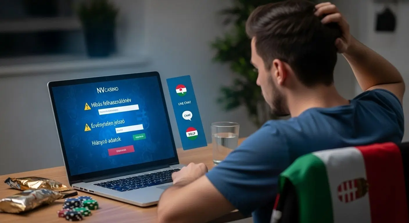 Regisztrációs problémák hibaelhárítása casino registration